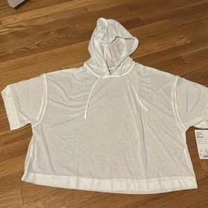 Athleta Womens Vapor Hooded Tee Womens M
